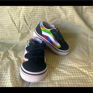 Tie dye baby vans
